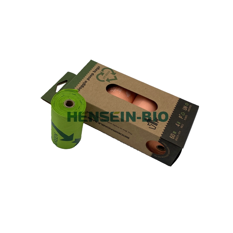 Certified Biodegradable Dog Waste Bags for Urban Cleanliness and Environmental Compliance