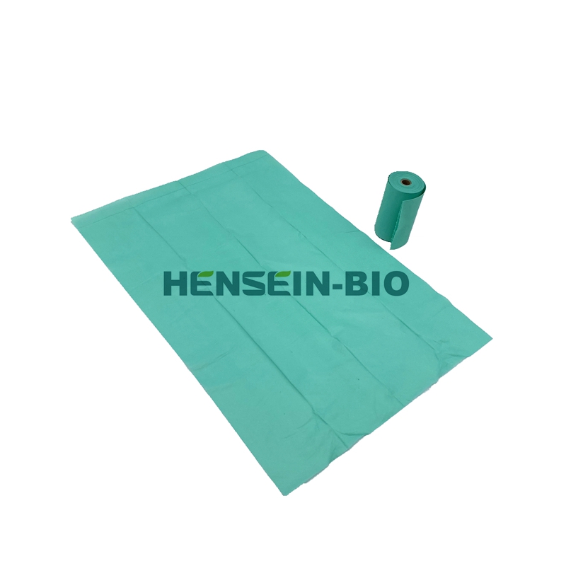 Corn starch strong eco compostable biodegradable poop dog waste bags wholesale
