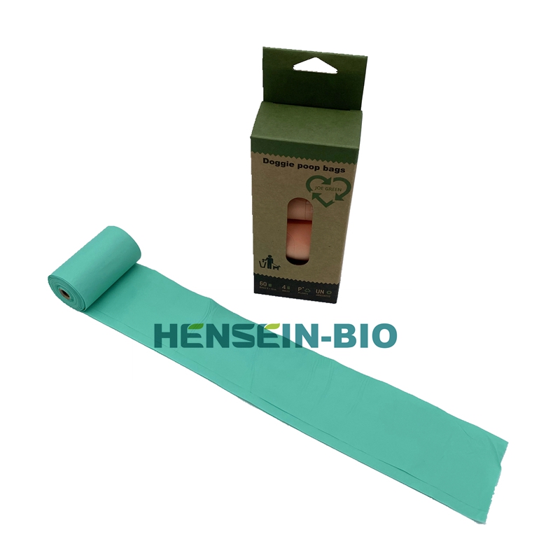Custom compostable biodegradable dog poop bags wholesale