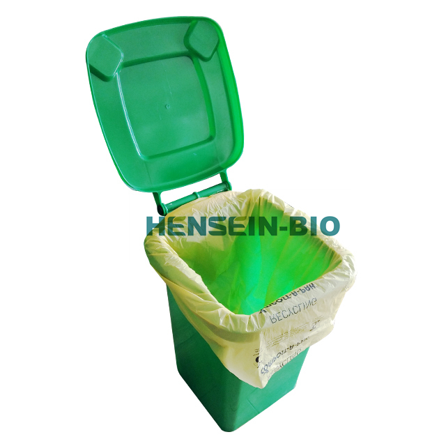 wholesale plastic trash waste bags 5L 8L 10L compostable biodegradable garbage  bag